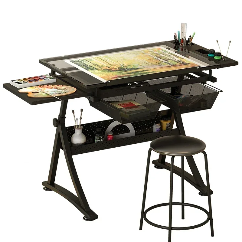 Bevel drawing table art can lift painting painting painting art drawing designer desk table