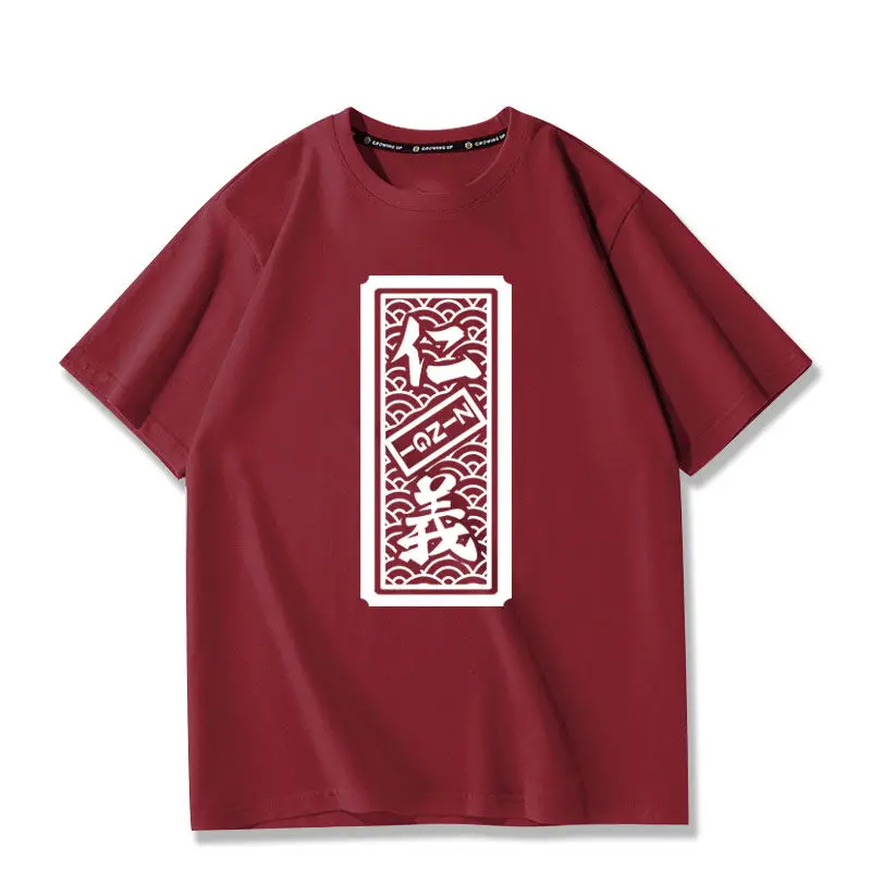 Anime GIRLS BAND CRY ISERI NINA Cosplay Costume Print T-shirt Summer Tops Short Sleeve Tee Women's Clothing Daily T-shirts