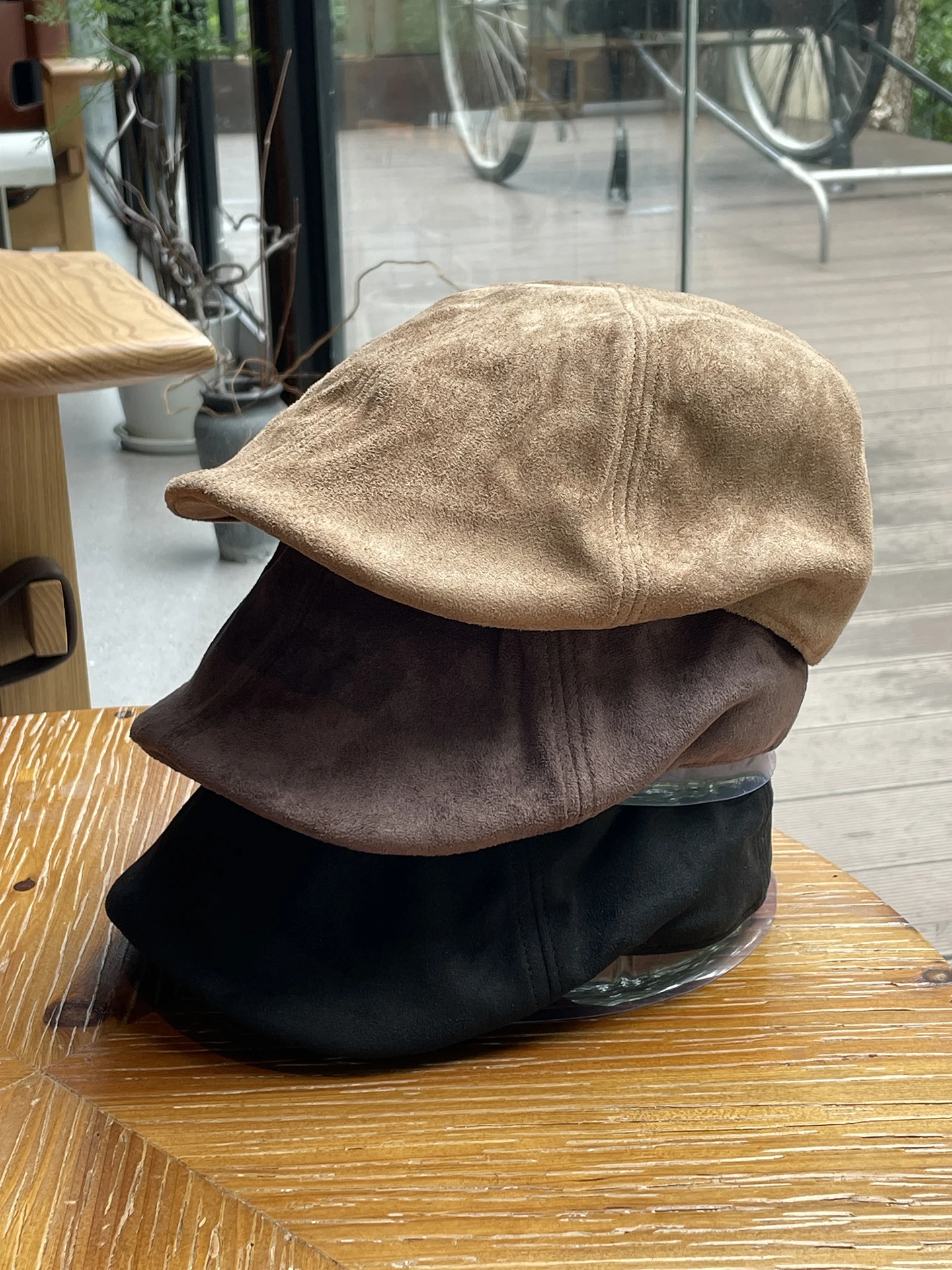 Forward Hat Men's and Women's British Painter Hat Street Newsboy Hat