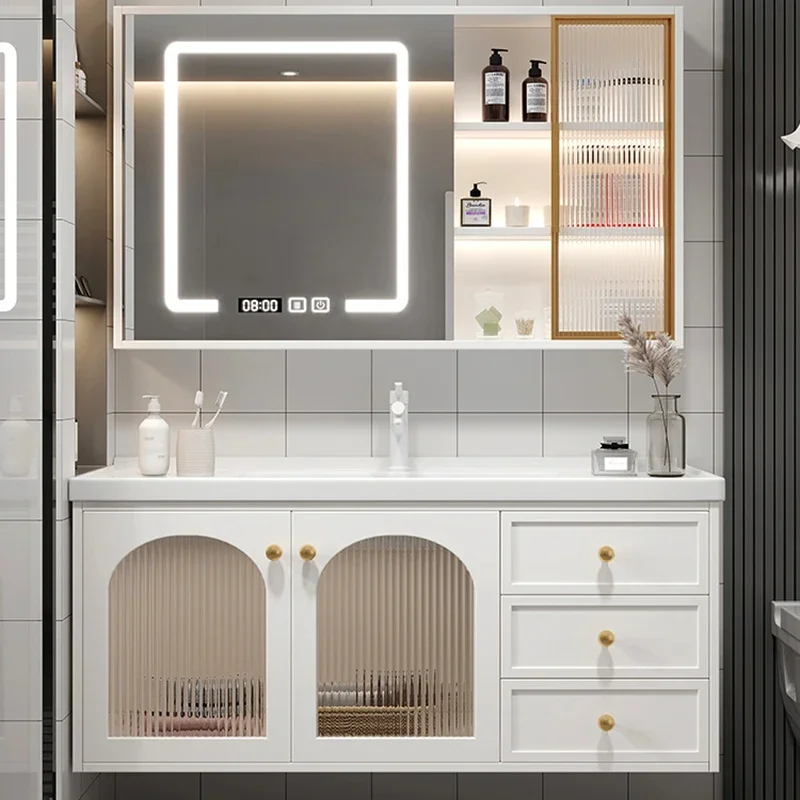 Wc Furniture Space Saving Bathroom Cabinet Small Closet Washbasin Floor Column Filing Cabinets Medicine Cajonera Sink Base