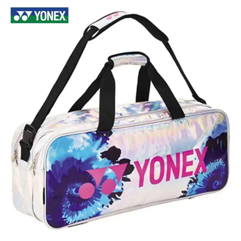 Yonex Genuine Badminton Bag Sports Tennis Racket Backpack with Shoe Compartment Large Capacity Suitable for Outdoor Competitions