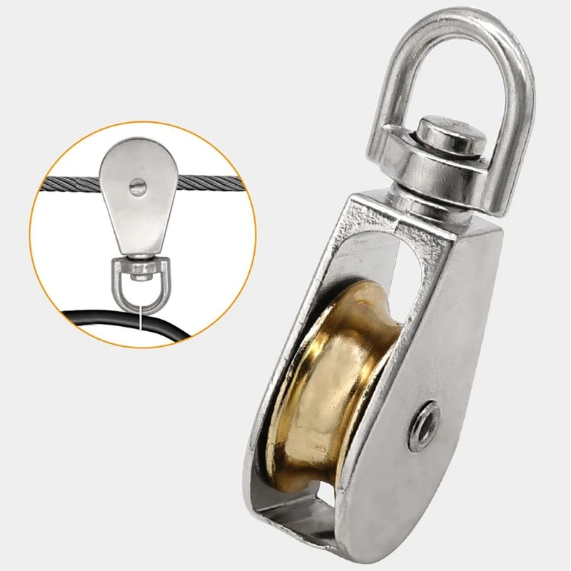 Heavy Wire Rope Pulley Swivel Pulley Suitable for Multiple Applications