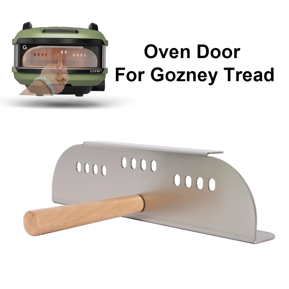 Puerta para Horno de Pizza Compatible con Gozney Tread o Gozney Arc XL, Puerta para Horno de Pizza de Acero Inoxidable Resistente