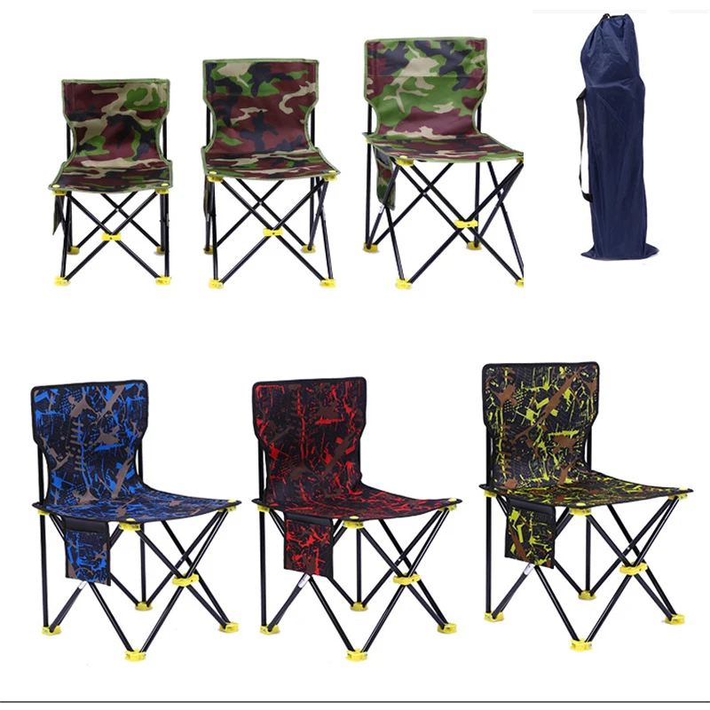 New Camping Folding Chair Picnic Chair Portable Oxford Cloth Sun Chair Outdoor Furniture Travel Chair Fishing Travel Beach Chair