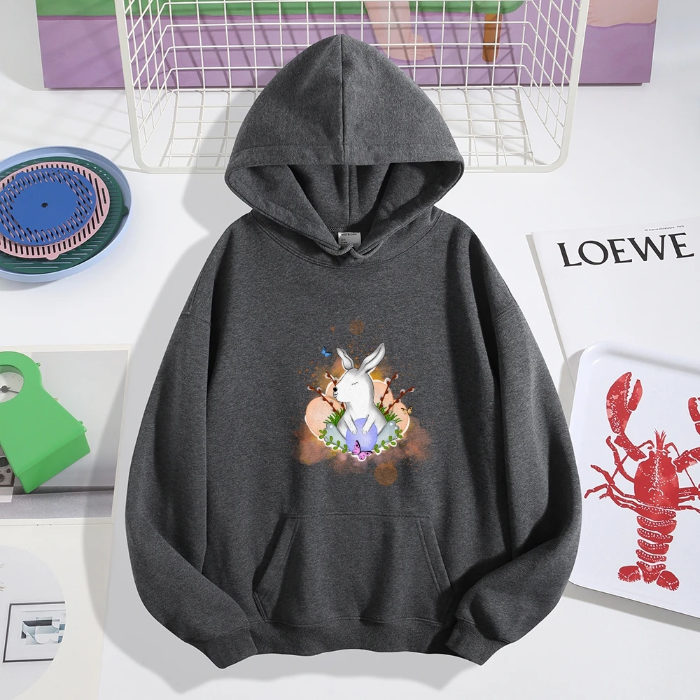 Sweat à capuche ample et décontracté pour femme, vêtement polyvalent, Durable, lisse, Y2K, surdimensionné, mode de rue, vêtements d'hiver unisexes