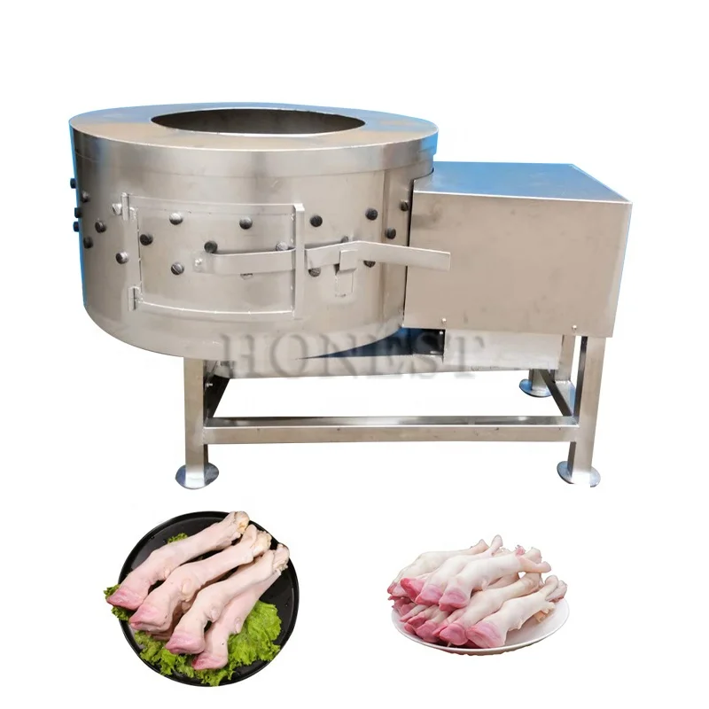 

High Quality Stainless Steel Cow Goat Feet Feet Dehair Machine / Sheep Dehair Machine / Combined Scadling Sheep Dehair Machine