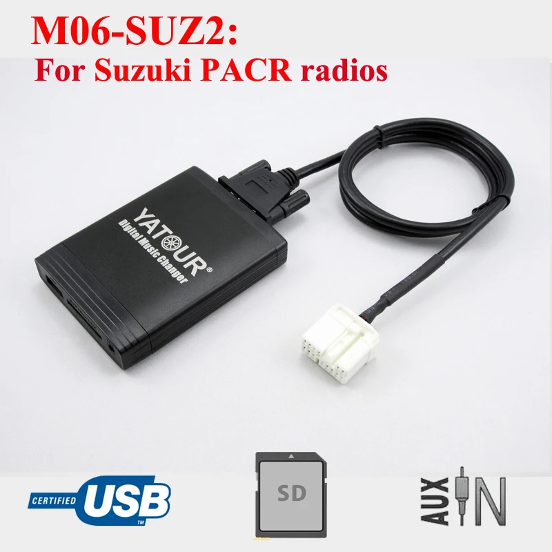 スズキエリオため Yatour 車ラジオ MP3 グランド Vitara Ignis ジムニー II 蔓スプラッシュスウィフト SX4