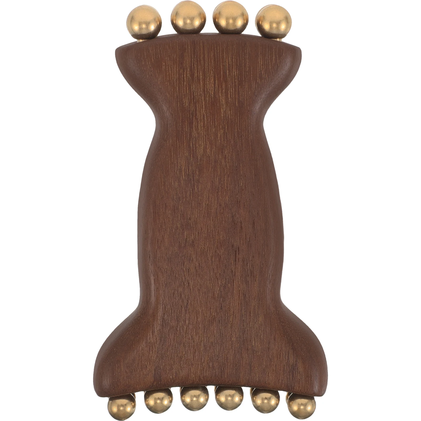 

Natural Wooden Facial Massager Tool Portable Face Neck Massage Device For Skin Lifting Manual Acupoint Massager With Beads -