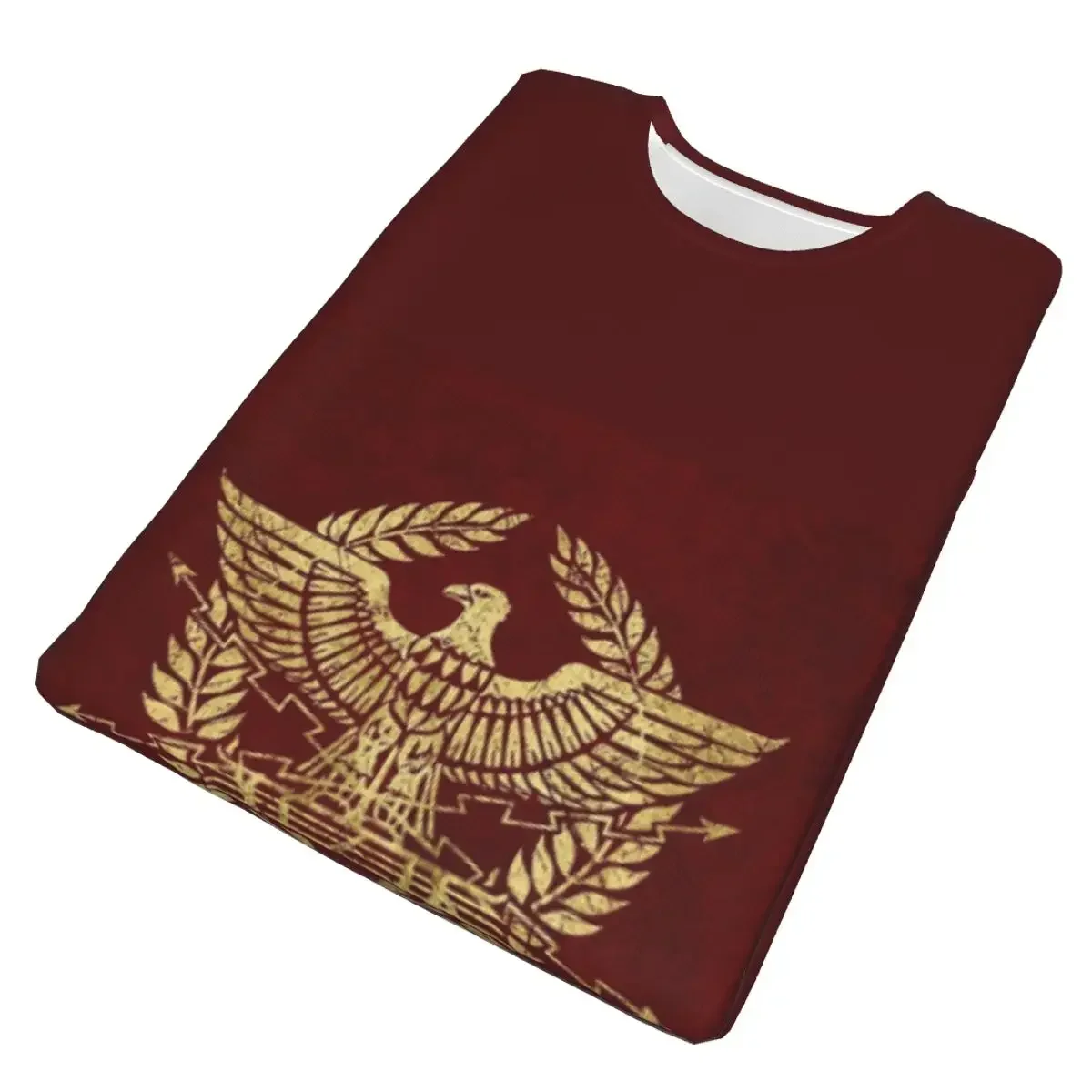 Rome SPQR Roman T-Shirt for Men polyester T Shirts Men's Short Sleeve O-Neck Summer Clothes Tops
