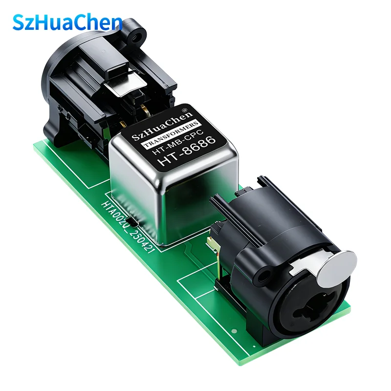 1 PCS Professional 6.35mm XLR Audio Isolator Noise Filter Eliminator Common Ground Suppressor for PC Home Audio System