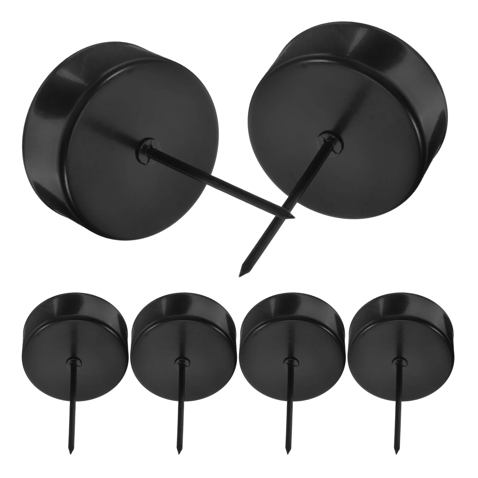 

6pcs Metal Holder Stakes For Wreath Heavy Duty Taper Candlestick Cup Floral Centerpiece Party Decor