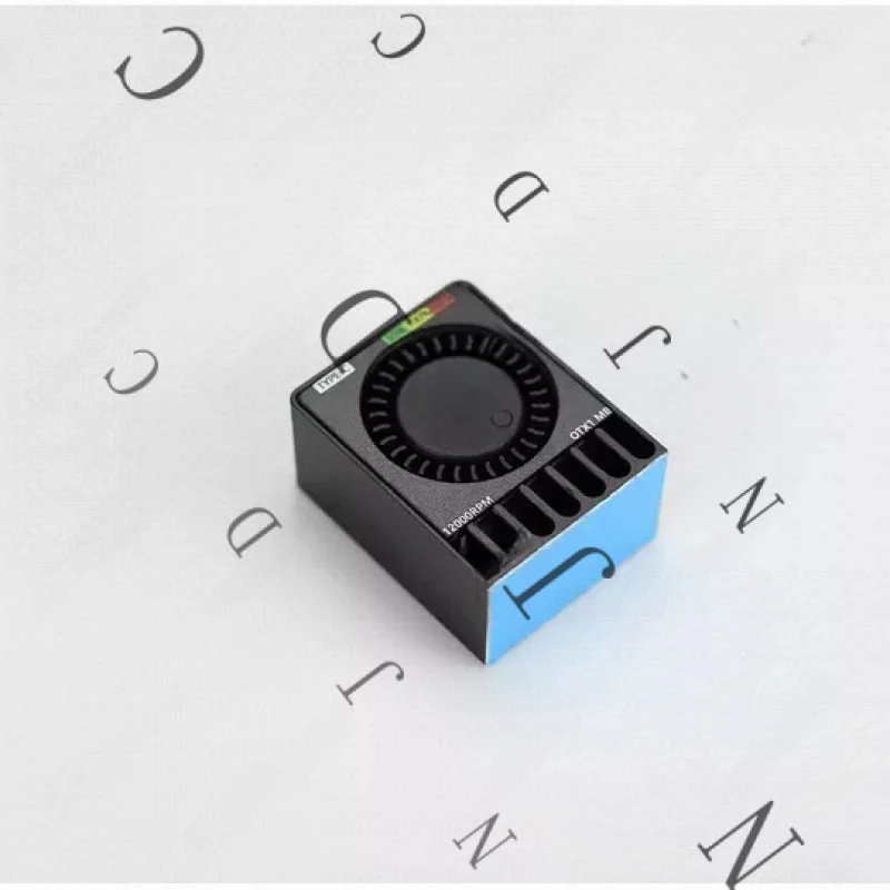 Suitable for Light Cat Rod Photoelectric Conversion All Aluminum Heat Sink Violent 11000 Rpm Speed Control Fan E G PON ODI SFP