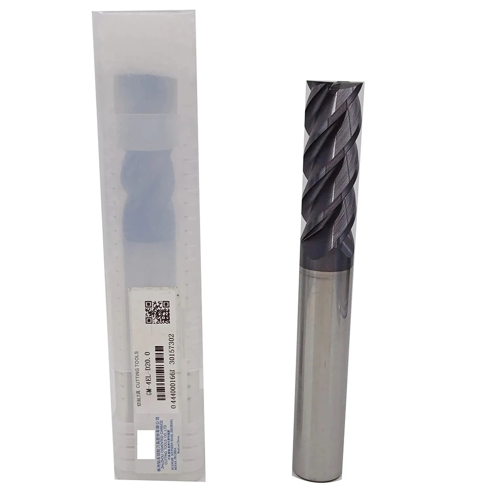 ZCC GM-4EL-D20.0 Solid carbide milling GM series End mill long cutting edge Semi-finishing