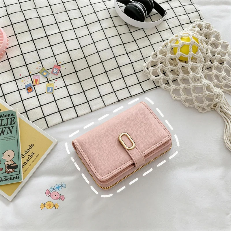 New Classic Retro Coin Purse, Minimalist Solid Color Mini Wallet, Portable Coin Bag, Versatile Card Holder