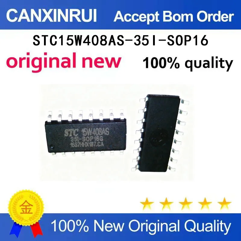

(5-100 Pieces) STC15W408AS-35I-SOP16 New SOP-16