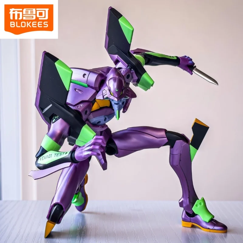 

Blokees Original Evangelion 01 TV Legend Edition: Платформа для запуска фигурок Neon Genesis Evangelion, сборная модель, аниме-подарок