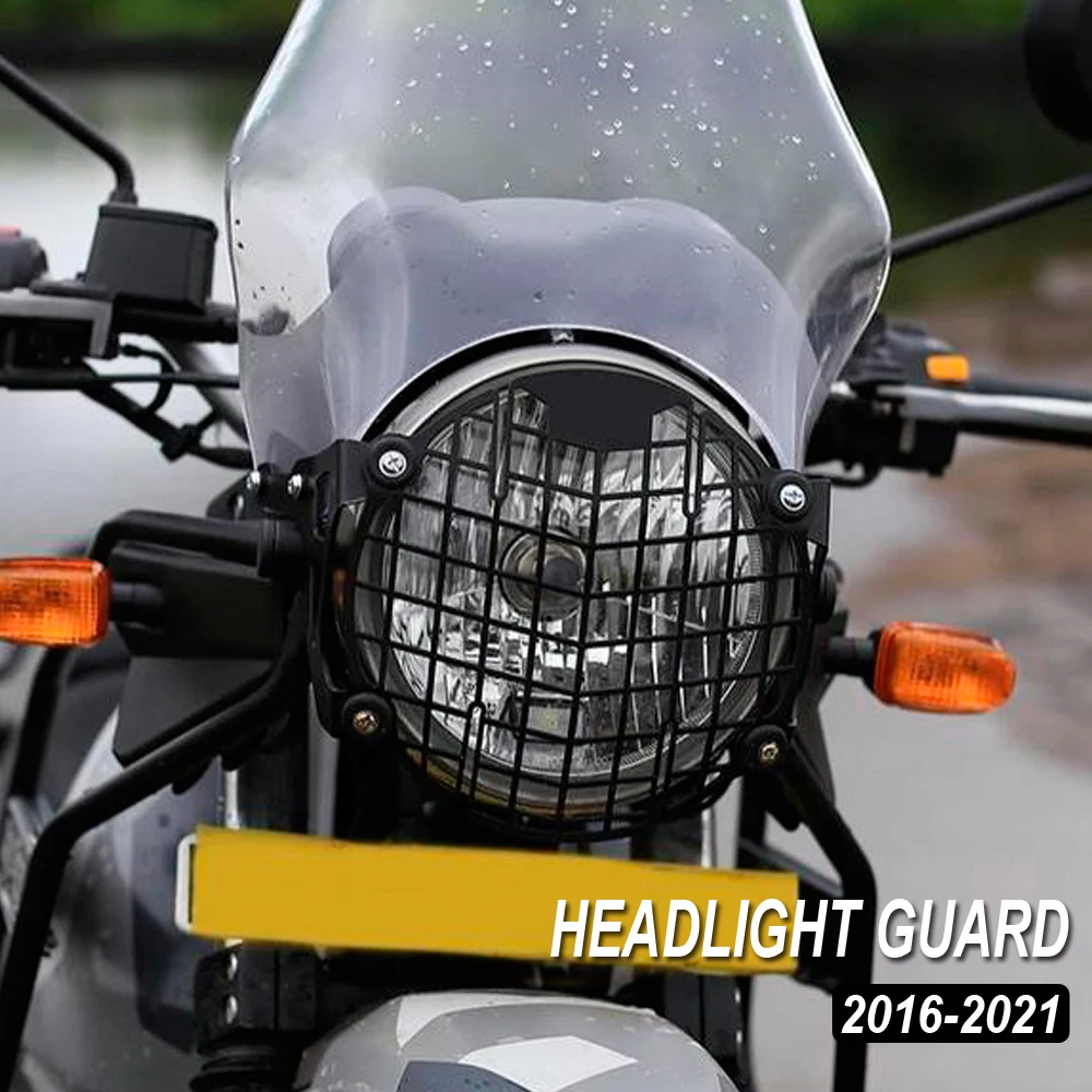 

Motorcycle Accessories For Royal Enfield Himalayan Headlight Protector Retro Grill Light Lamp Cover 2016 - 2021 2020 2019 18 17
