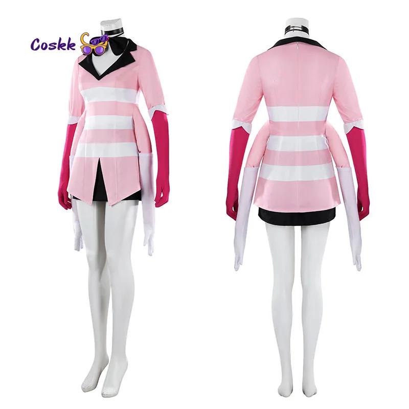 

Angel Dust Cosplay Costumes Women Adult Party Disguise Halloween Costume Carnival Roleplay Outfits Suits