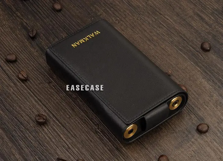 حافظة جلدية أصلية مصنوعة حسب الطلب E4 لهاتف Sony Walkman NW-WM1A WM1Z WM1A