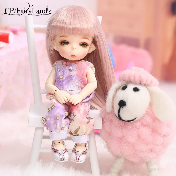 Fairyland ฮาโลวีน FL-pukifee 1/8 bjd body รุ่นเด็กทารกตุ๊กตาตาคุณภาพสูงของเล่น Shop เรซิ่นตาฟรี