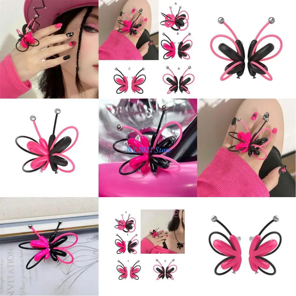 

G5GC Earrings Plastic Y2K Earrings Men Women Party Ear Jewelry