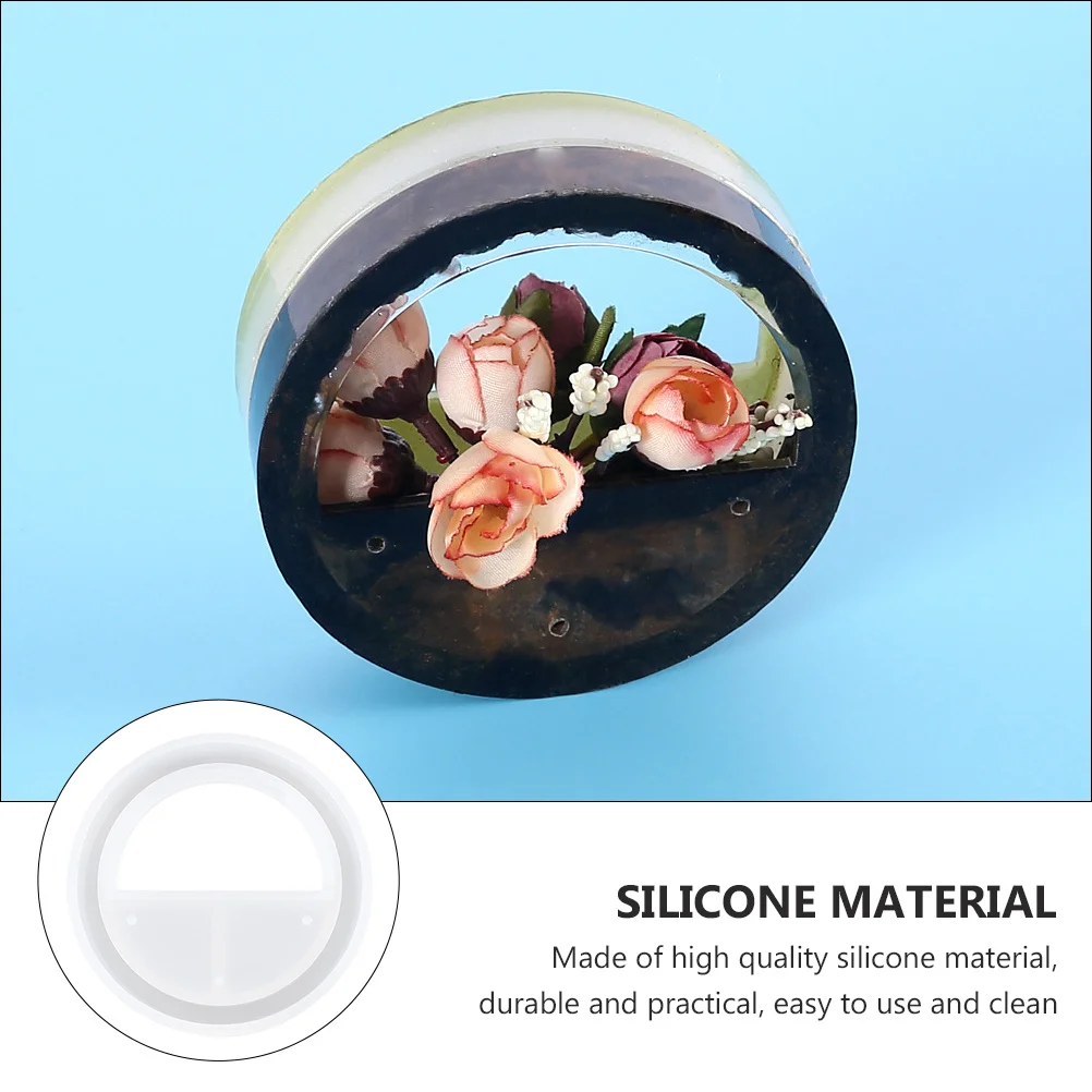 

Wall Flower Pot Mold Silicone Diy Craft For Epoxy Handle Making Decorative Planter Mold Hanging Art Accessories