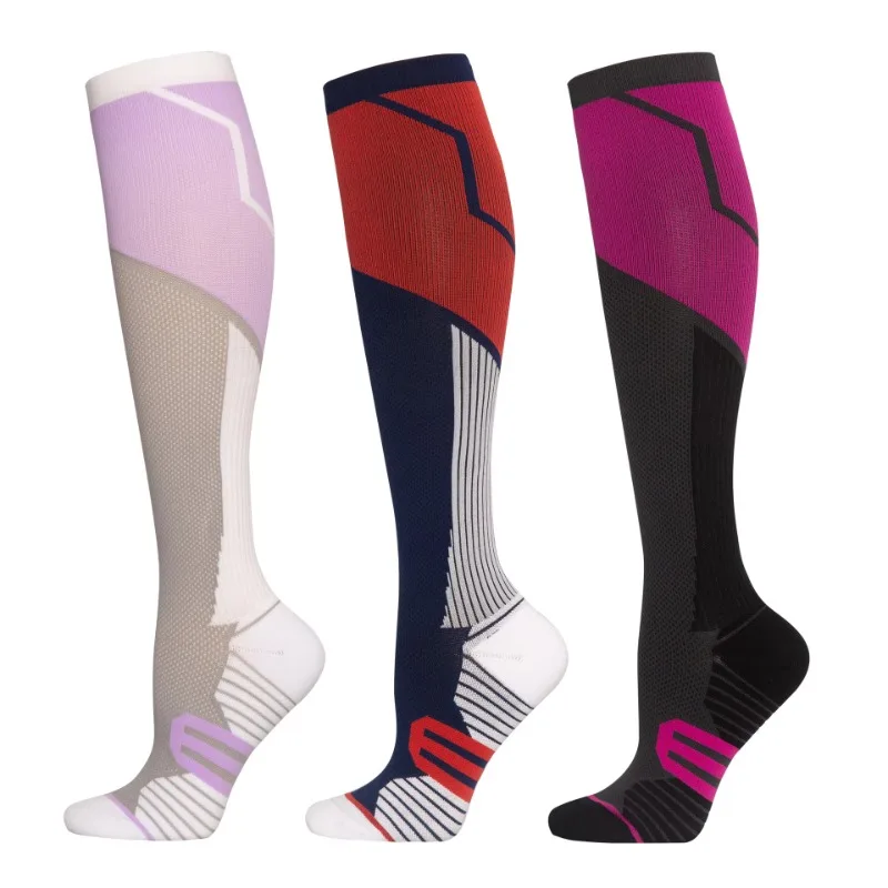 

Outdoor sports pressure socks women's long skip rope fitness calf socks two gradient elastic