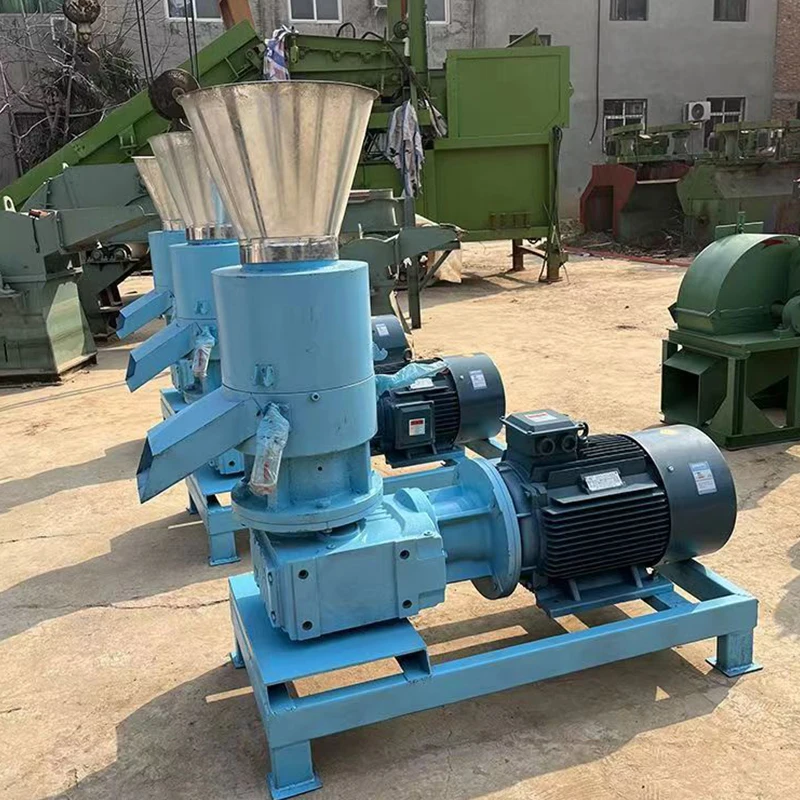 Small Wood Chip Biomass Pellet Machine Straw Sawdust Pellet Machine Multifunctional Wood Chip Fuel Pelletizing Equipment