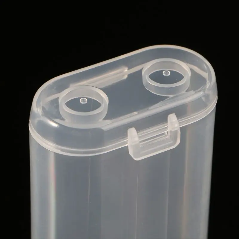 5 Pieces Plastic 18650 Battery Storage Box for Case 2 Slot Way DIY Batteries Clip Holder Container For 18650 Battery Cas