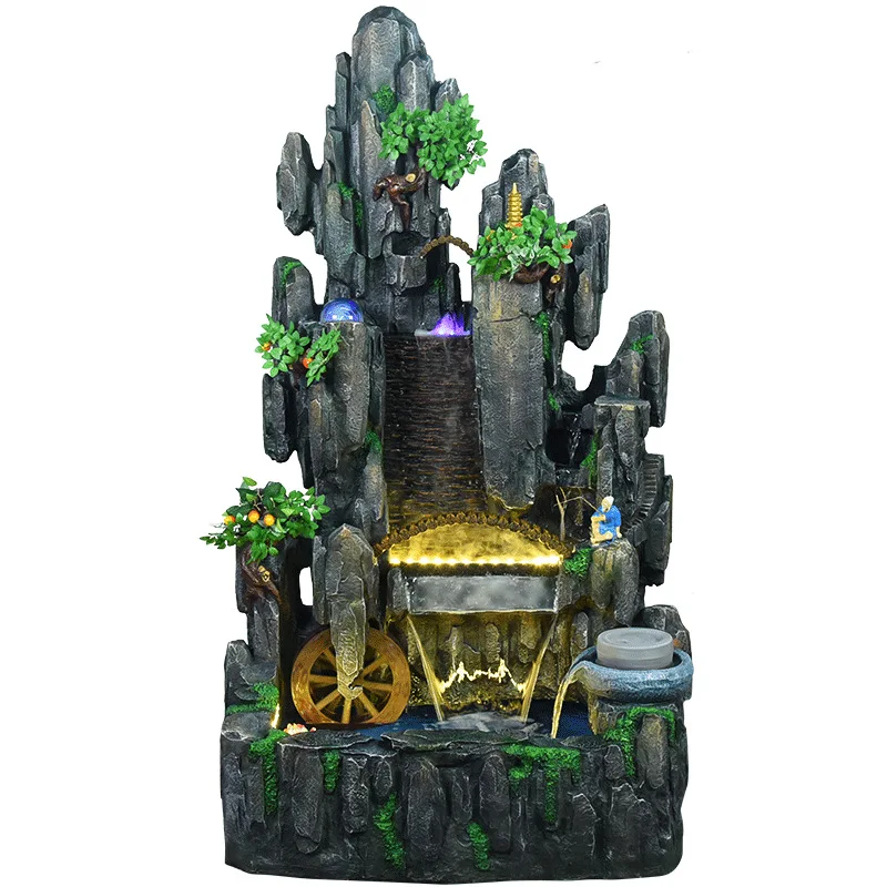 

Creative jewelry, air humidifier, home jewelry, fish pond floor ornament, large rockery, flowing water fountain home