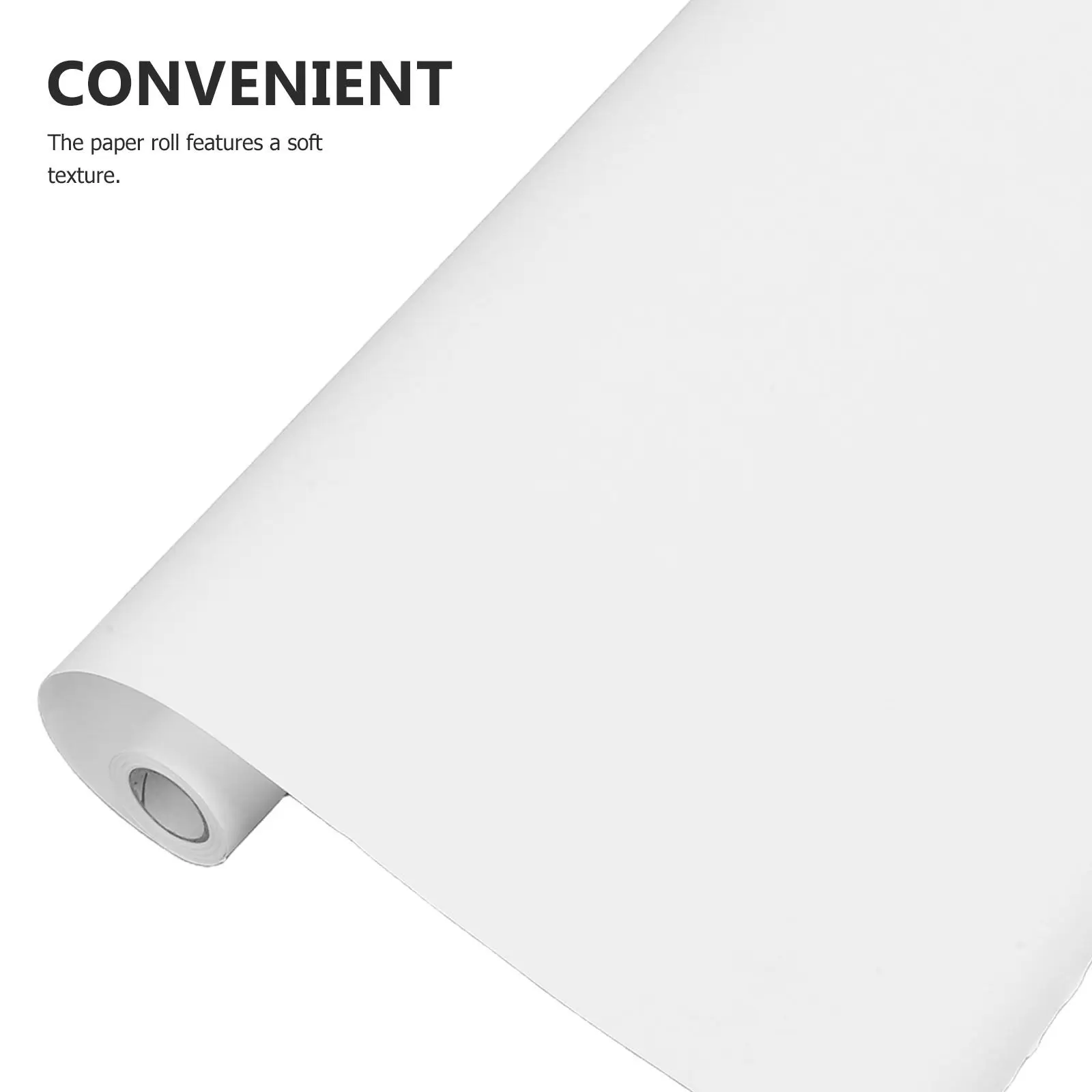 Drawing Paper Roll 10 Meters White Smooth Surface Easel Paper for Sketch Painting DIY Craft Student Art Roll Compatible with