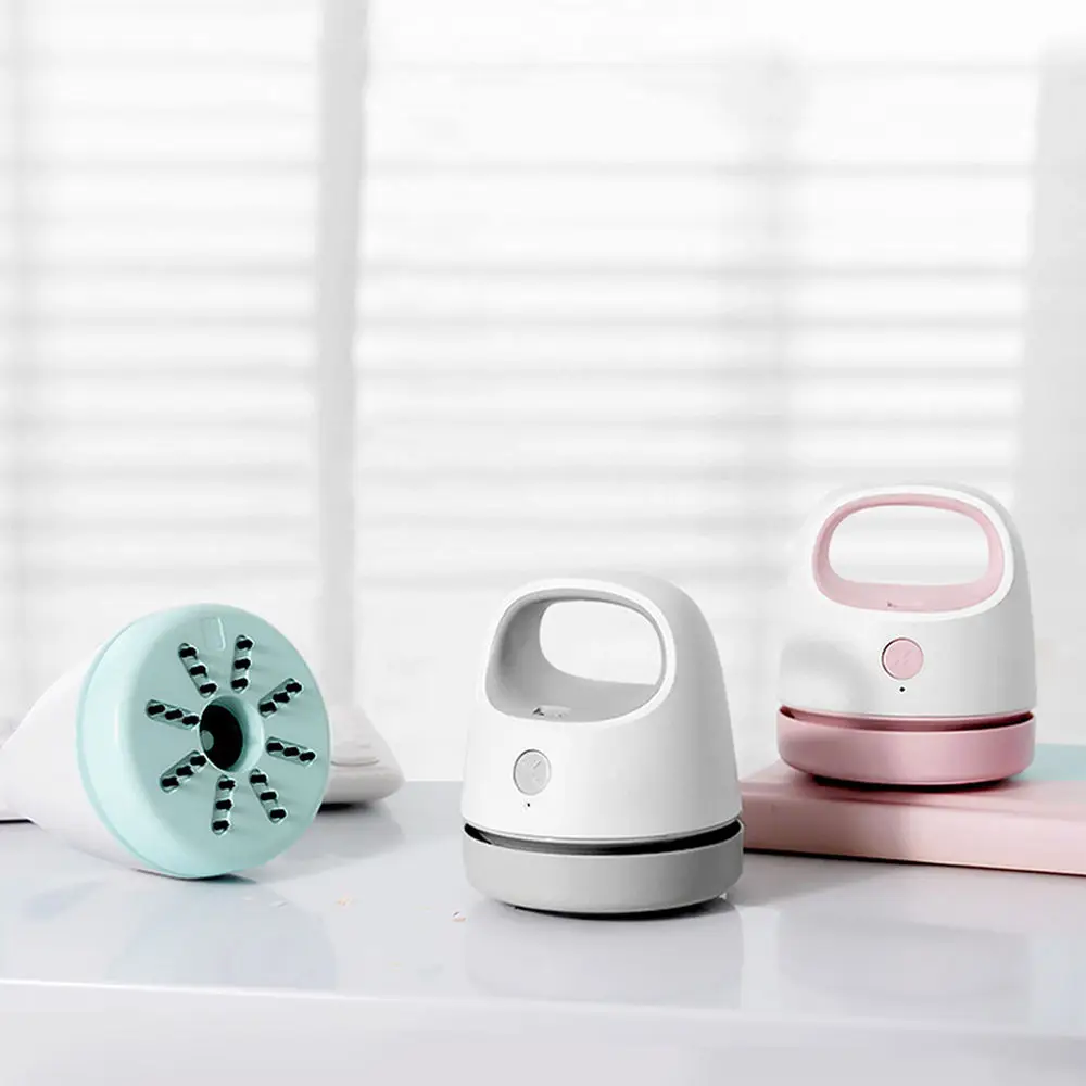 Home Office Keyboard Portable Handheld Debris Sweeper Design Dust Collector Desktop Vacuum Cleaner