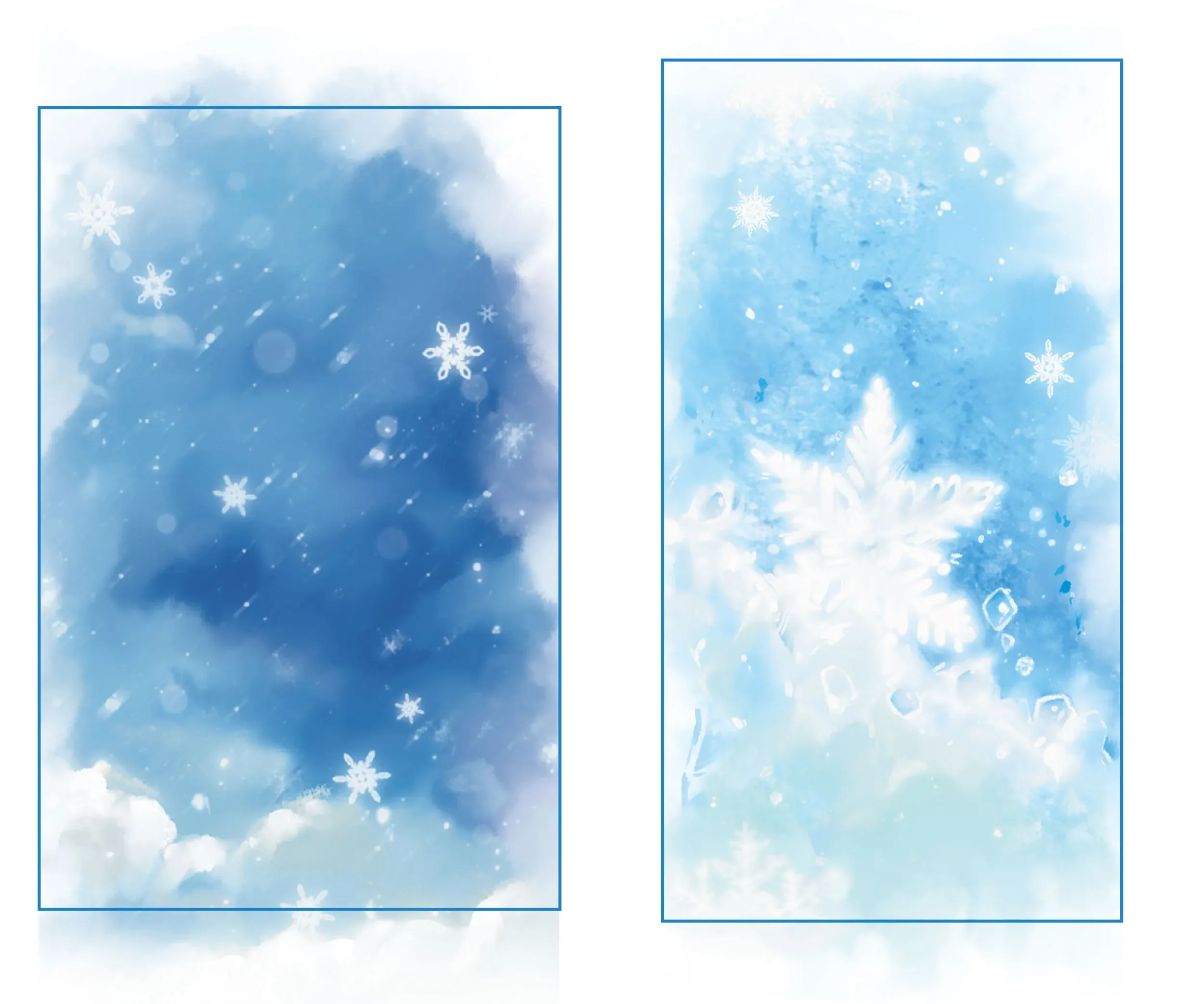 Fita PET Washi Frost Descends de 5 m