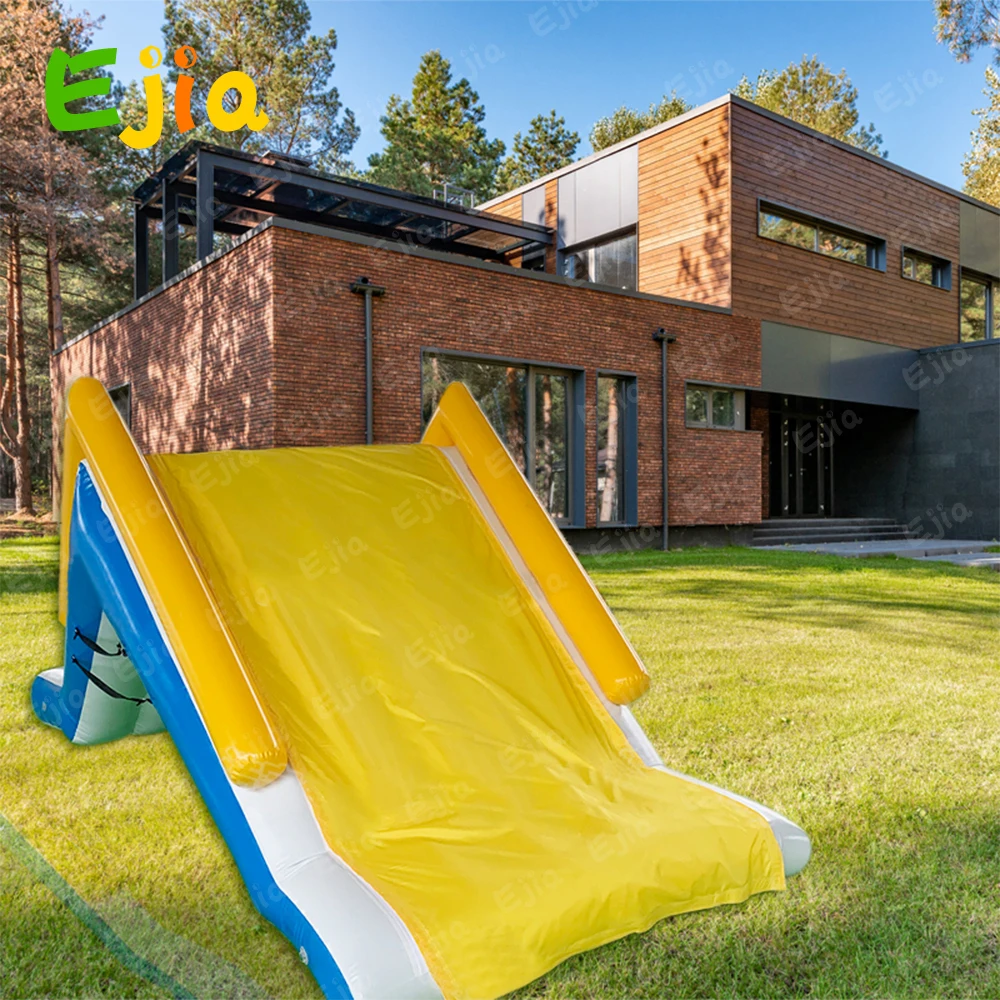 Tobogán inflable de PVC para piscina, minitobogán de tamaño pequeño para parque acuático, hermético, gran oferta