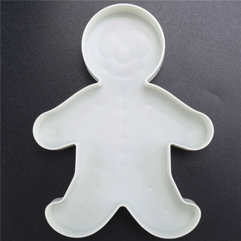 

AS94-Skull Gingerbread Man Cookie Mold Press Cookie Maker 3D Cookie Cake Mold Durable Easy Install Easy To Use