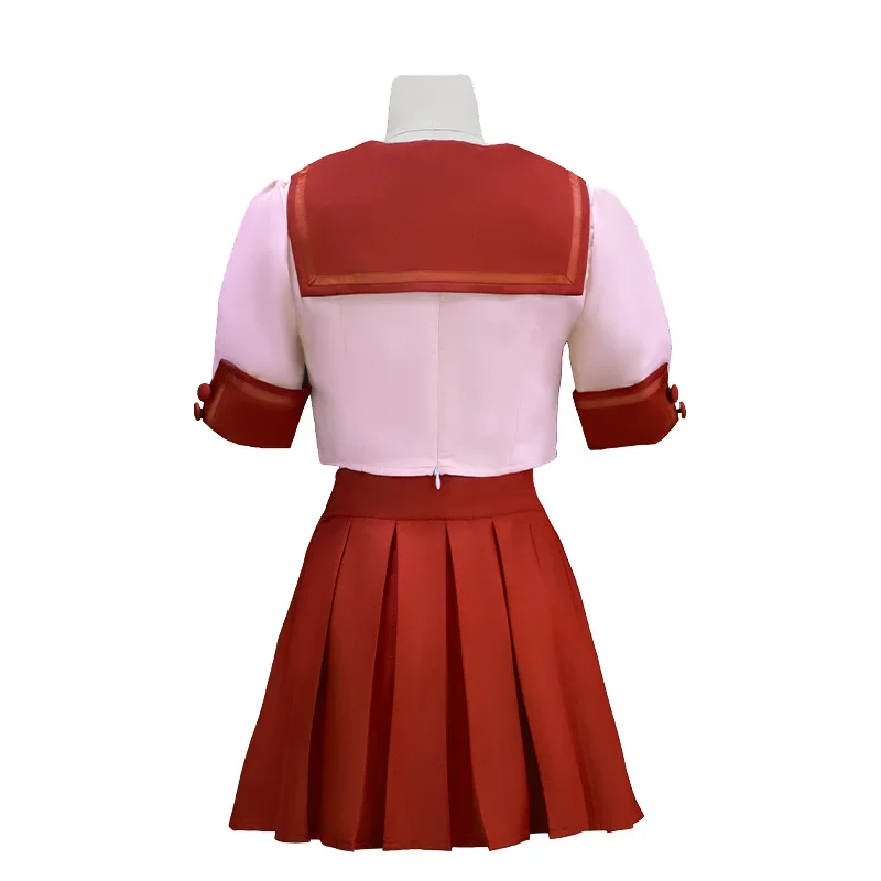 أنيمي حورية البحر ميلودي نانامي Luchia تأثيري حلي الكبار النساء تنورة المدرسة الثانوية بحار موحدة JK لطيف ربطة القوس فيونكة أغطية الرأس وتتسابق #4