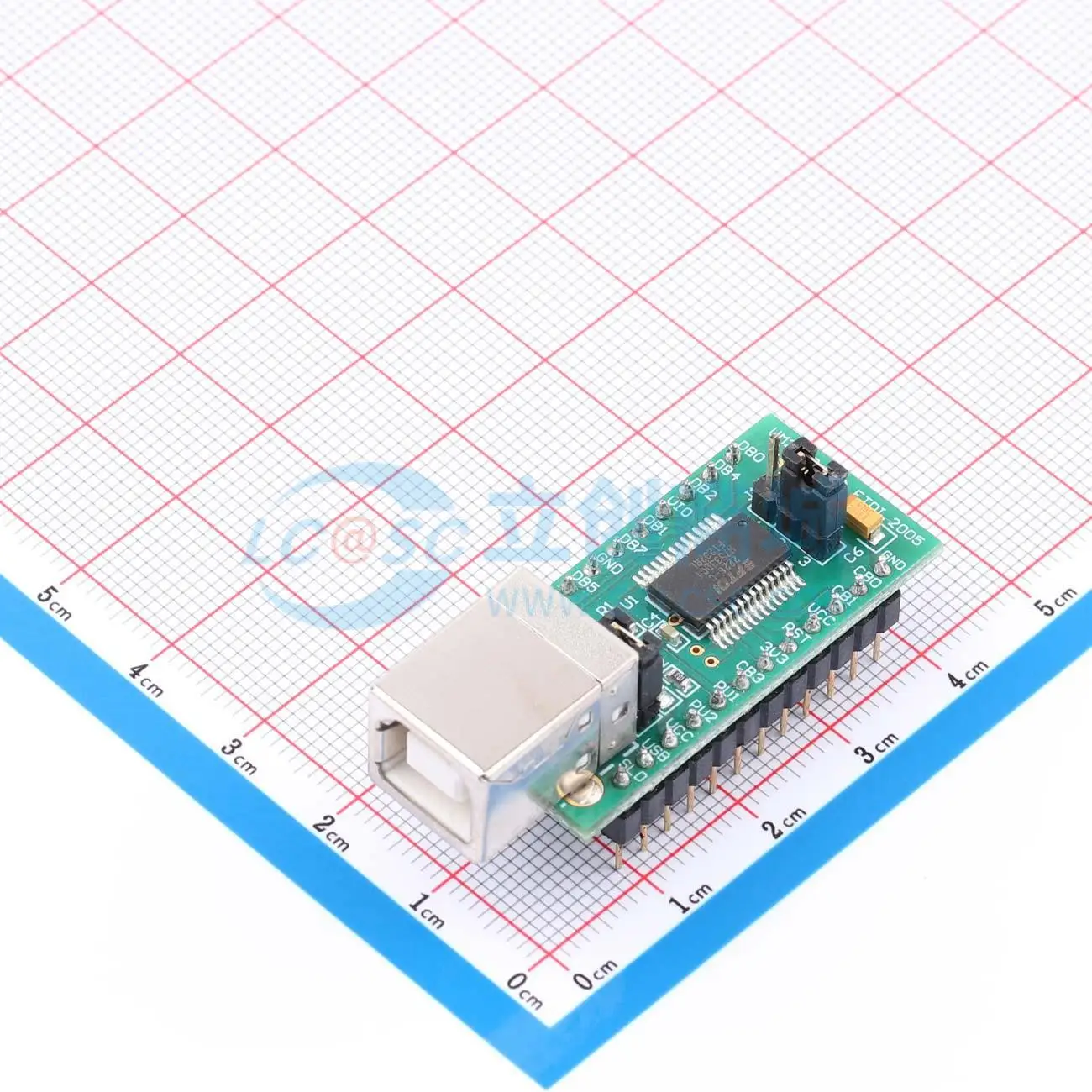 1pcs UM232R USB TTL USB UART -40 +85 USB Serial Converter Module for Smart Home System