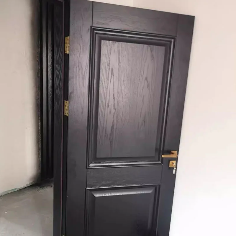 Customizable Current Public Door Wooden Main Entrance Home Interior House Doors Bedroom Toilet Simple Drzwi Home Furniture