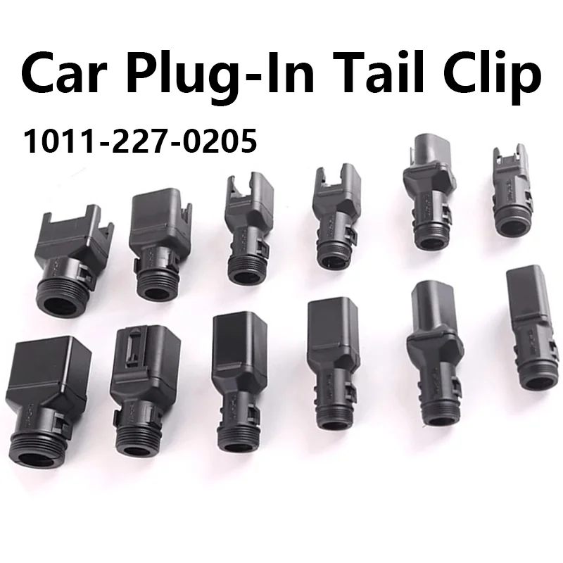 

2-12P DT male female connector tail clip connectors 1011-227-0205 fixed protective sheath corrugated pipe fixed clip harness