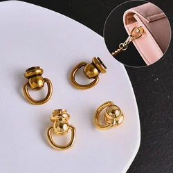 1/2Pcs Copper Bag Zipper Transform Buckles Accessories DIY Handbag Repair Kit Replace Chain Buckle Adjust Parts Hardware