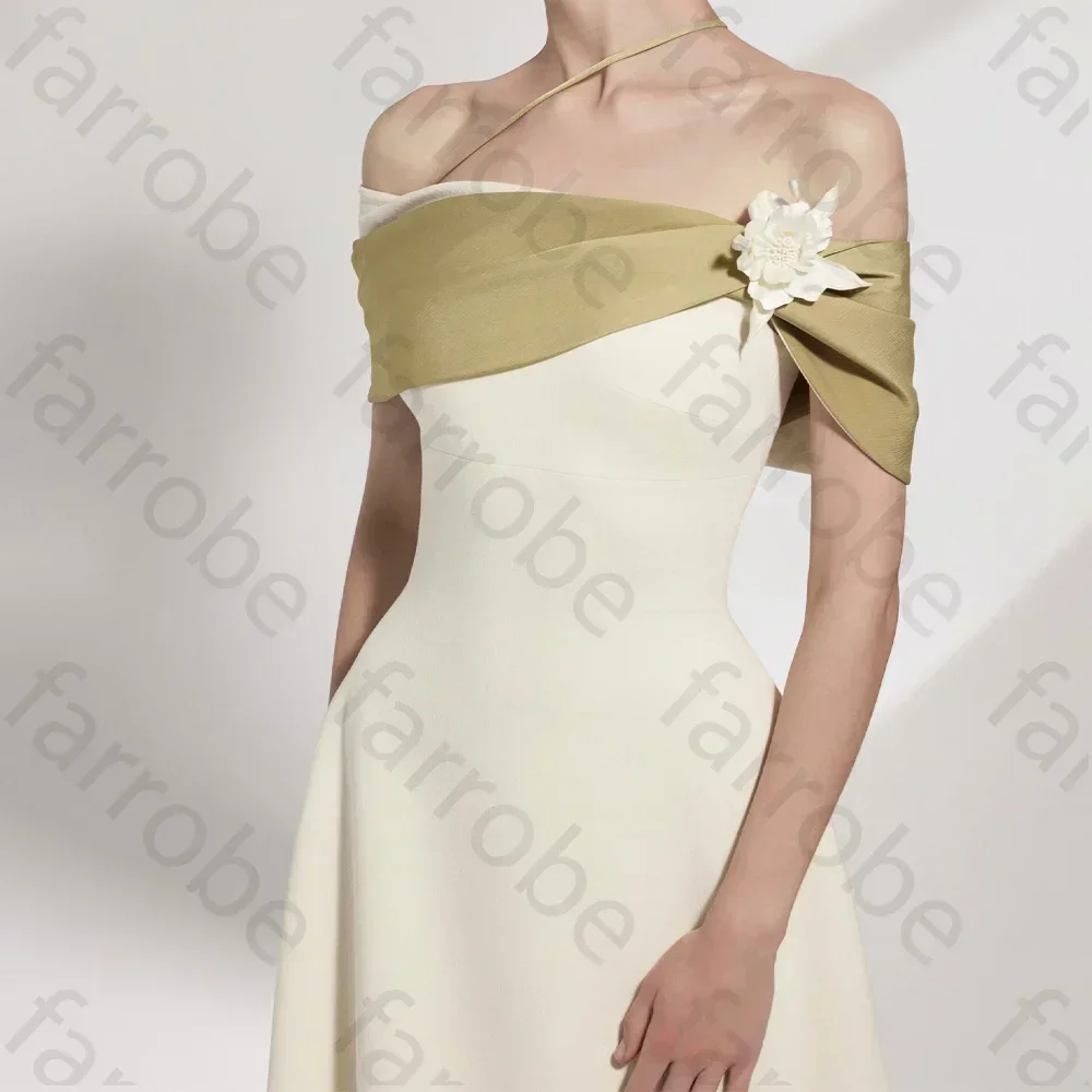 Off-shoulder Midi Dress A-Line Evening Dresses Formal Modern Exquisite High Quality Prom Party Gowns for Women Customized