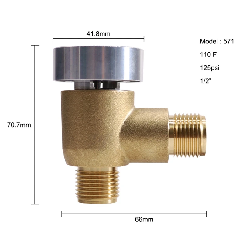 Обратный клапан вакуумного выключателя для автофургона 571-VAC-CHK-A для системы черного бака, сменный комплект вакуумного вырыва, обратный клапан для автофургона