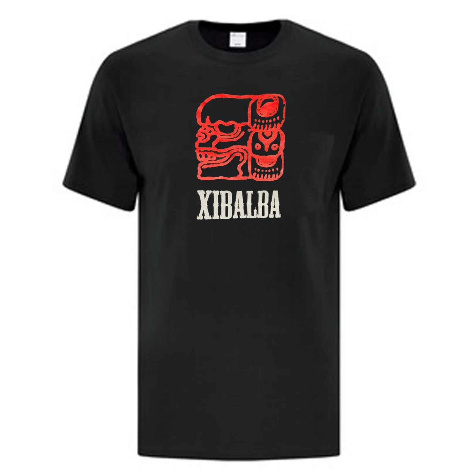 Camiseta Xibalba, tallas pequeñas a 2 extragrandes, mundo subterráneo maya, civilización antigua
