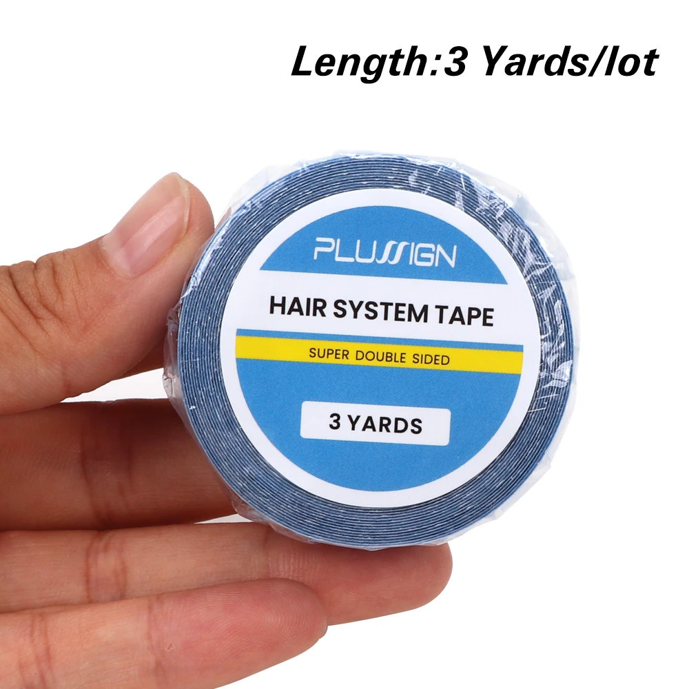 Haarsystem-Klebeband, doppelseitiges Walker-Klebeband, Ultra-Hold-Haarverlängerungsbänder für Spitzenverschluss, 0,8 cm, 3 Yards/Rolle, Spitzenfront-Perückenkleber – Detail 1