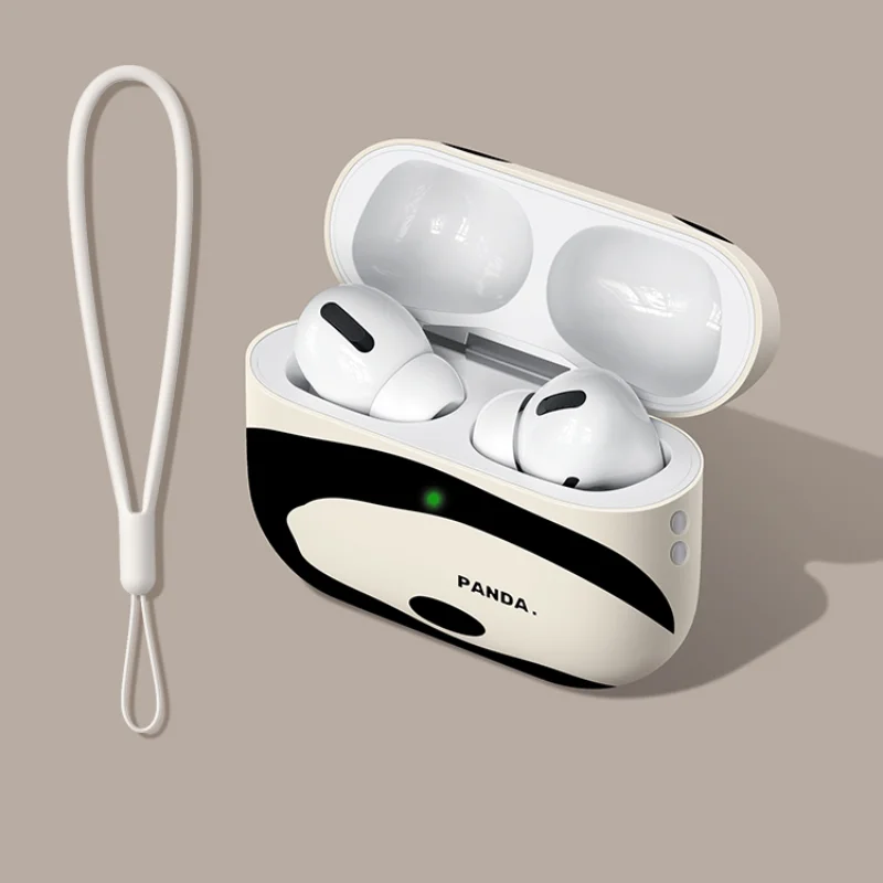 Cute Panda  Case For Apple Airpods pro 2 Case Pro 1 2 Earphone Silicone Wireless Bluetooth Headset Shell For Airpods 3  ﻿