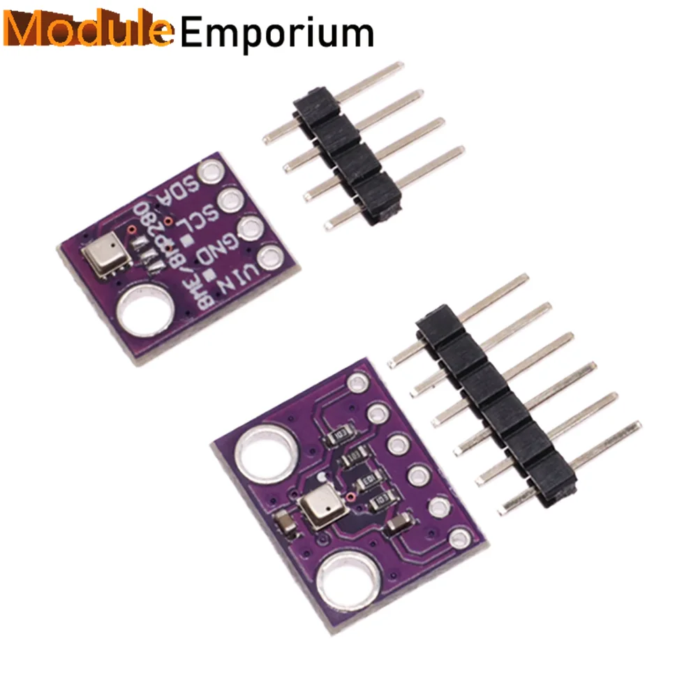 3in1 BME280 3.3V  5V Digital Barometric Pressure Altitude Sensor I2C/SPI High Precision And Humidity Temperature Module