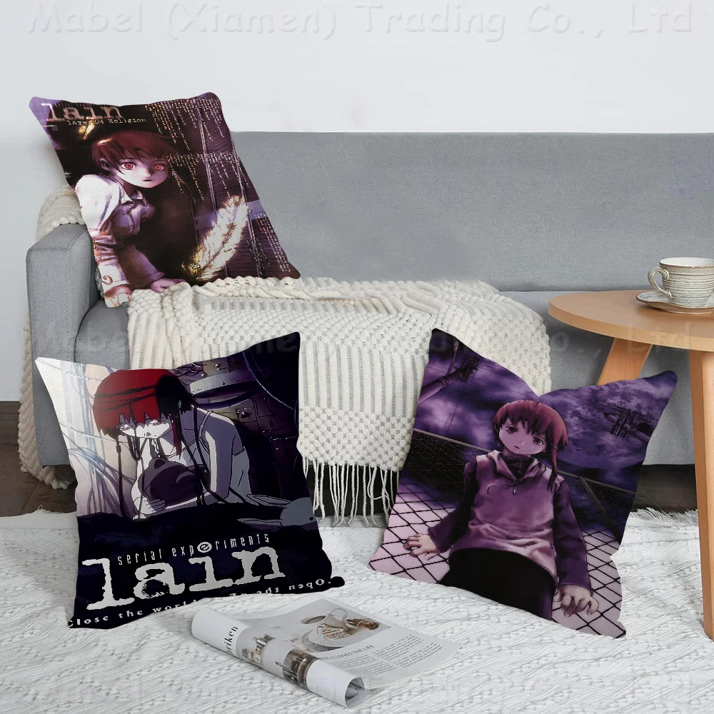 

Serial Experiments Lain Cushion Cover Decorative Pillow Sofa Home Decor Case Pillow Cases