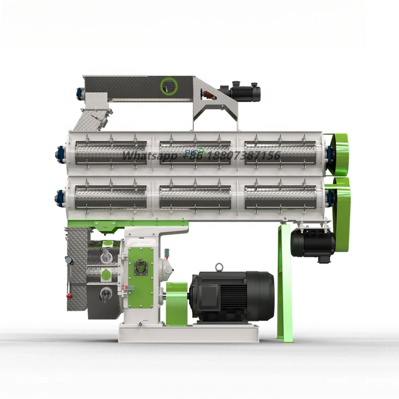 RICHI Animal Feeds Wheat Bran Milling Machines Supplements Manufacturers - for Animal Feed Making Big Agriculture Pellet Machine