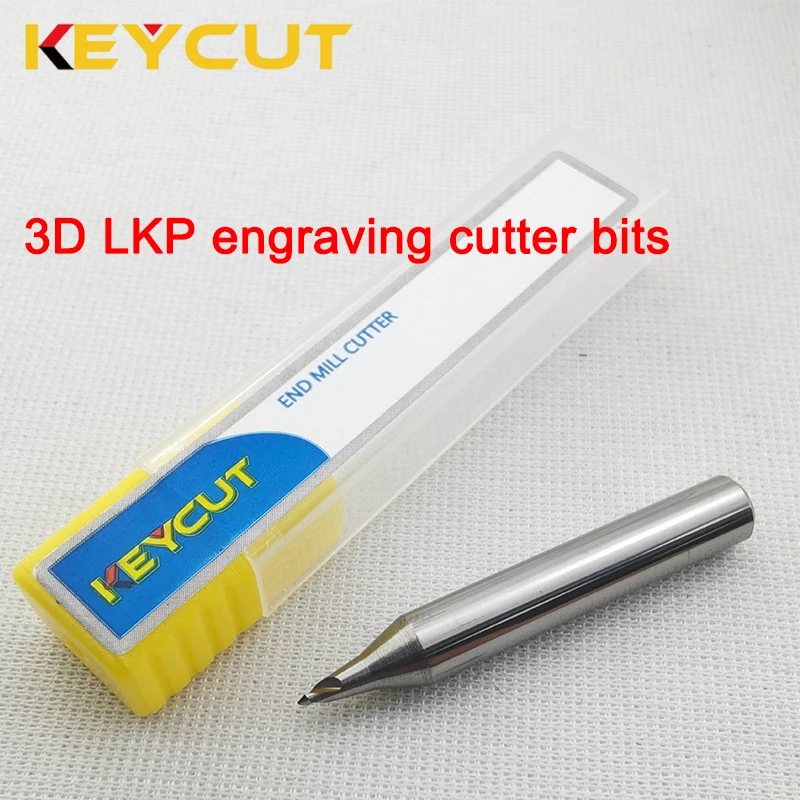 LKP 3D Pro Engraving Cutter End Mill Cutter Compatible with 3D LKP Machines