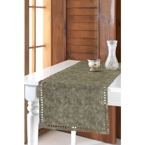 Özenev Eliza Runner American Service Table Cloth 40 X140 cm Coffee